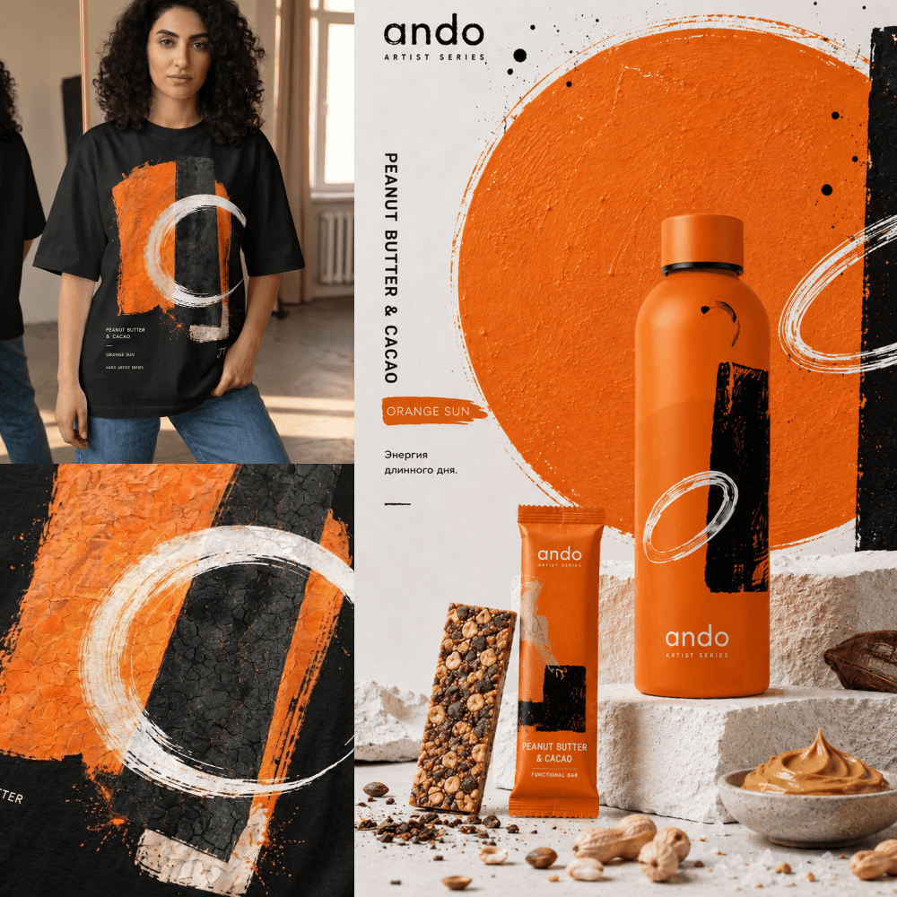 Дизайн-концепция ANDO Artist Series: фотография реализованного проекта 2