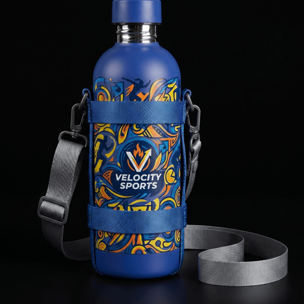 Бутылка, термопосуда и сумка: Velocity Sports: фотография реализованного проекта 7