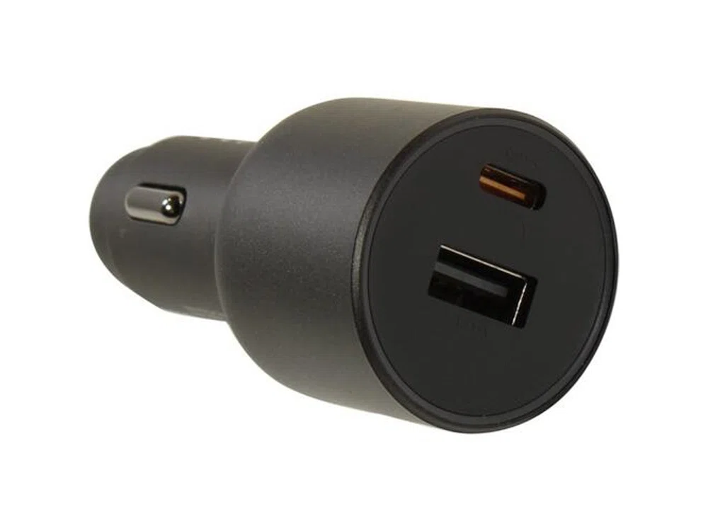 Устройство зарядное автомобильное Xiaomi 67W Car Charger (USB-A + Type-C), черный