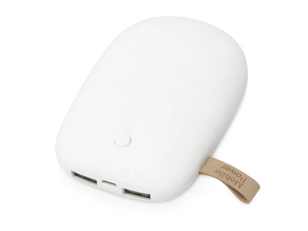 Внешний аккумулятор в форме камня Stone, 7800 mAh, серый