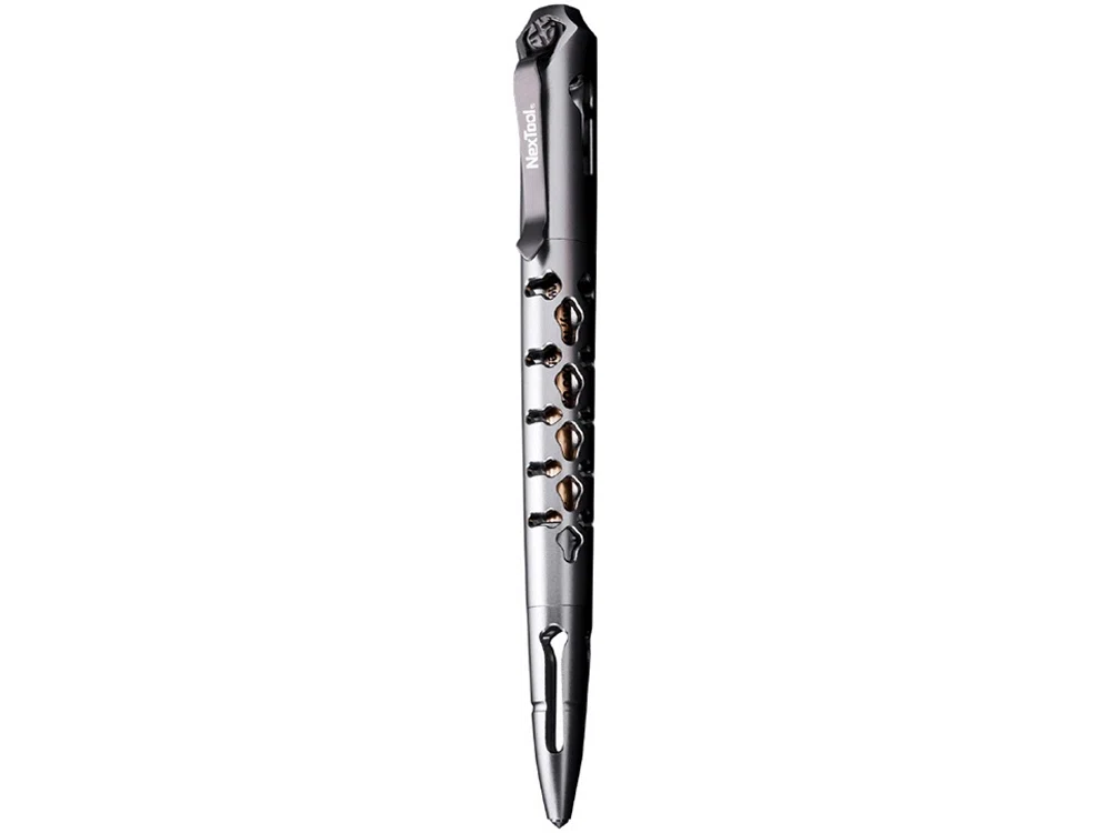 Тактическая ручка Nextool Dragon Bone, серый титановый