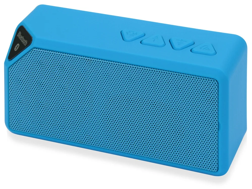 Портативная колонка Bermuda с функцией Bluetooth®, голубой/черный
