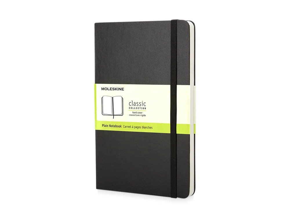 Записная книжка А6 (Pocket) Classic (нелинованный), черный