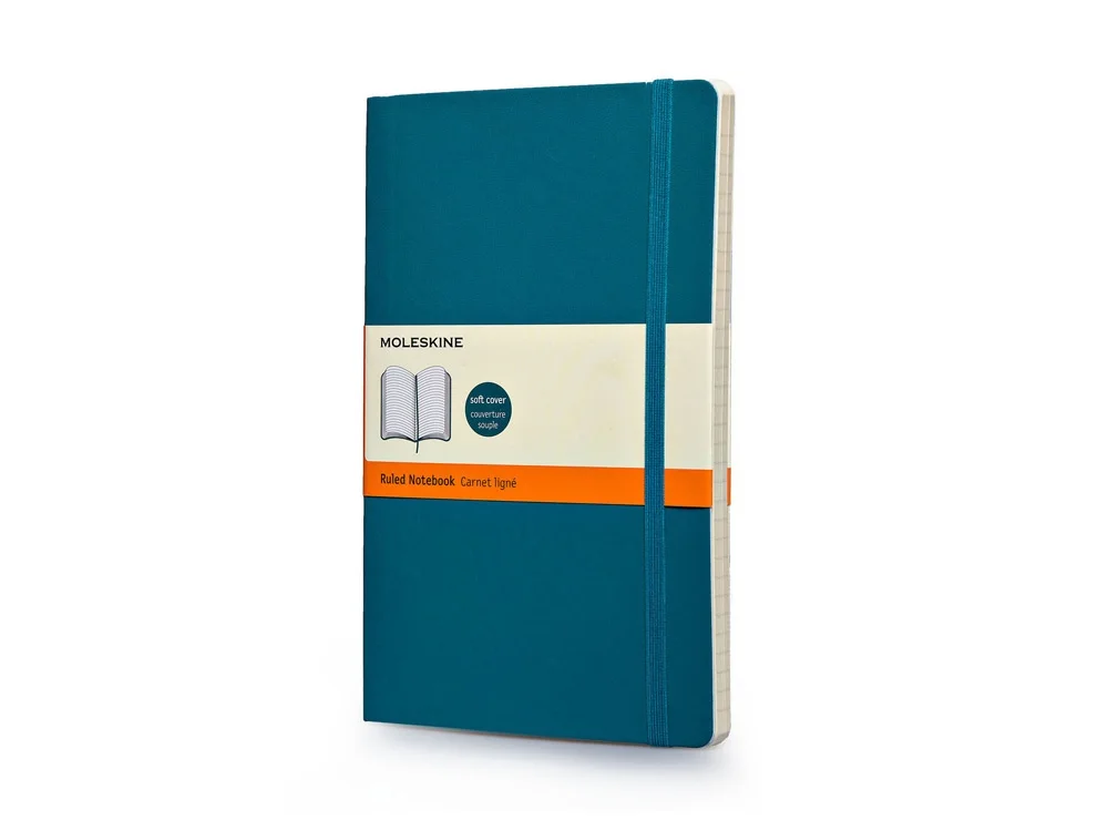 Записная книжка А5 (Large) Classic Soft (в линейку), красный