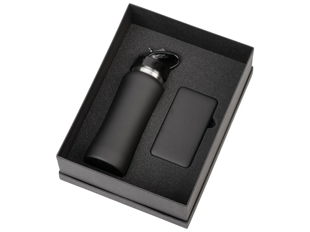 Подарочный набор COLOR IT с бутылкой для воды и повербанком, 5000 mAh