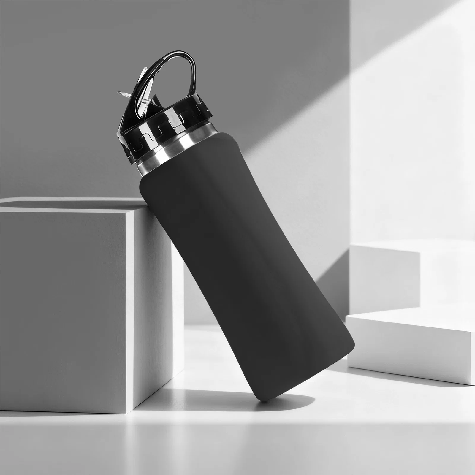 Бутылка для воды Bottle C1, soft touch, 600 мл