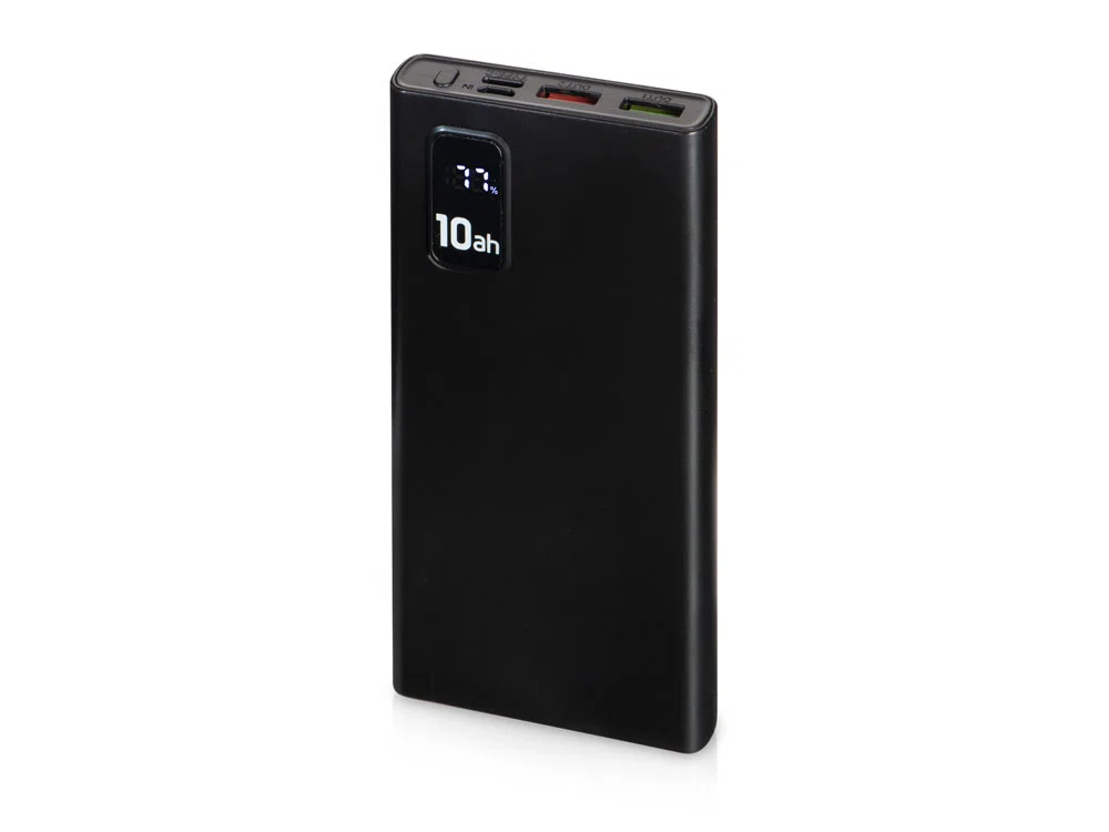 Портативный внешний аккумулятор FAST, 10000 mAh, белый