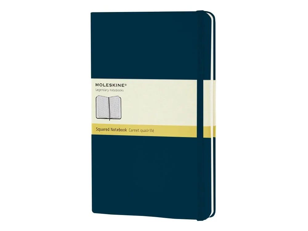 Записная книжка А5 (Large) Classic (в клетку), черный