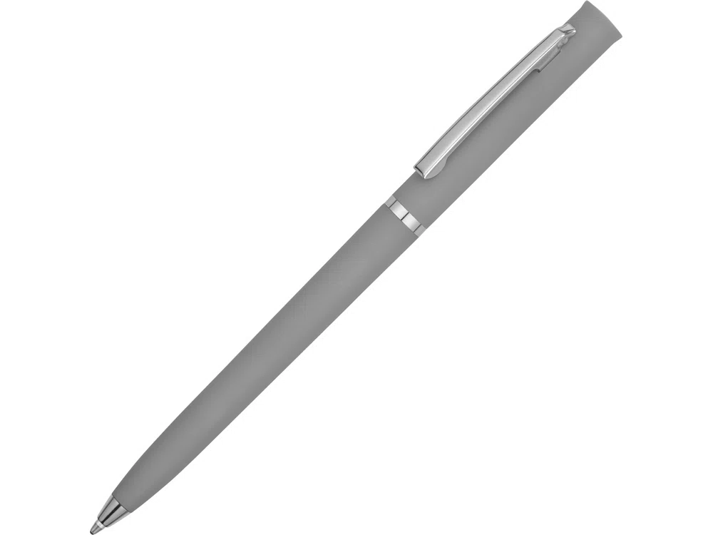 Ручка пластиковая шариковая Navi soft-touch Серый