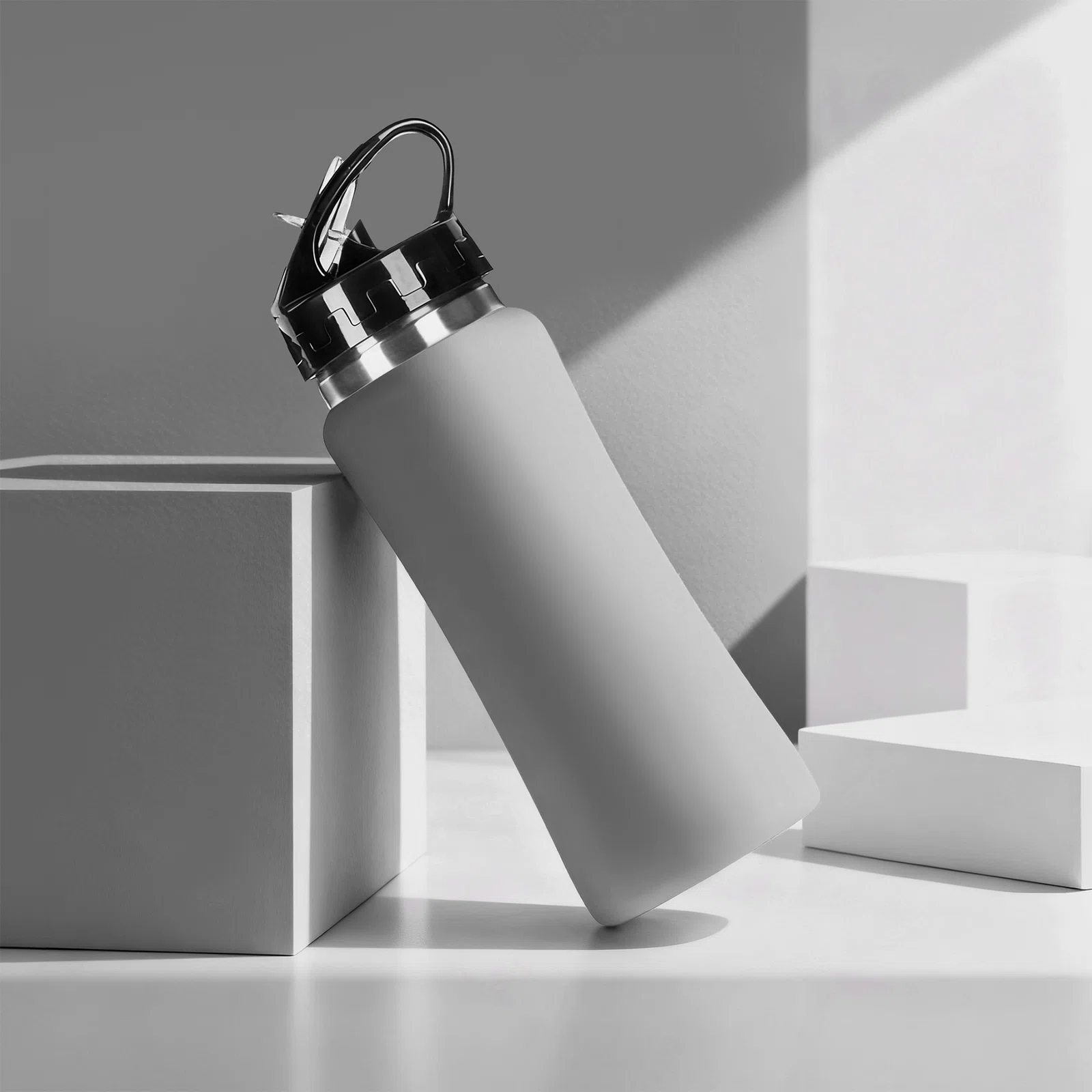 Бутылка для воды Bottle C1, soft touch, 600 мл