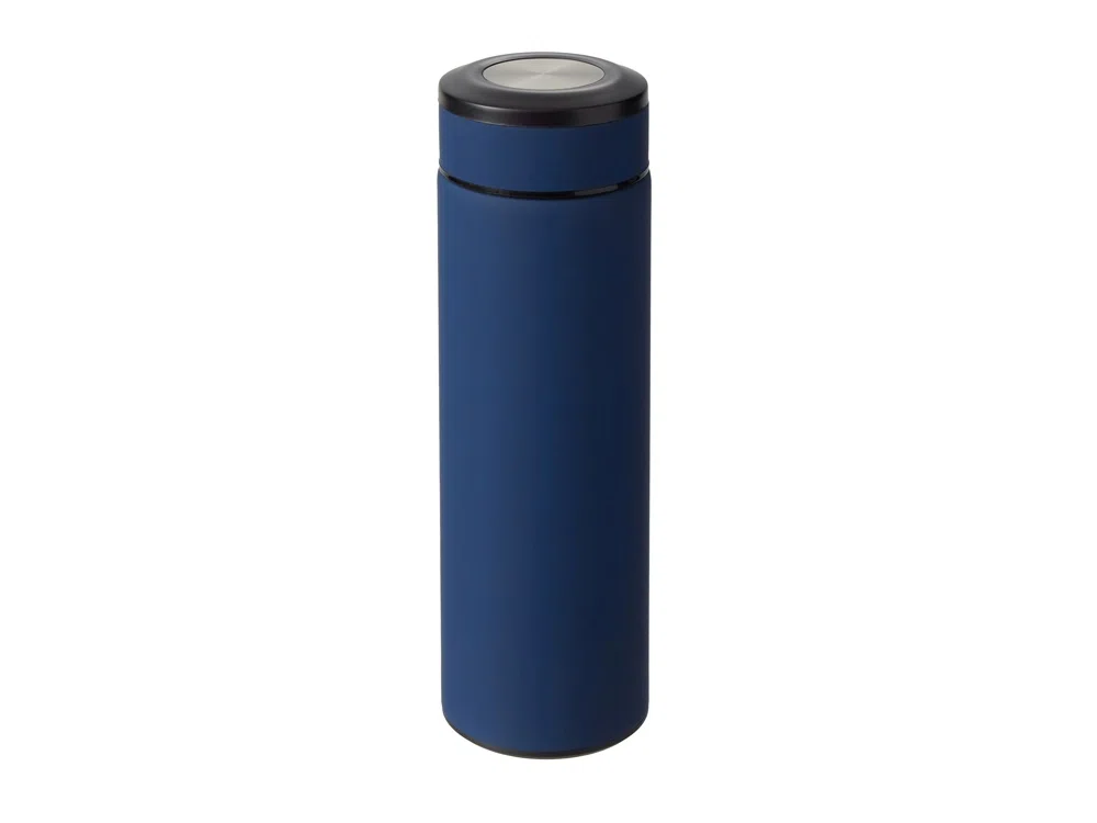 Вакуумный термос Vacuum Flask C1 soft touch 420мл Темно-синий