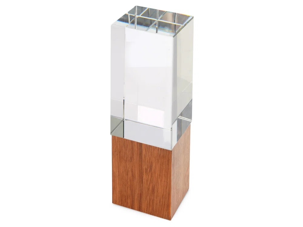 Награда Wood and glass, прозрачный/дерево