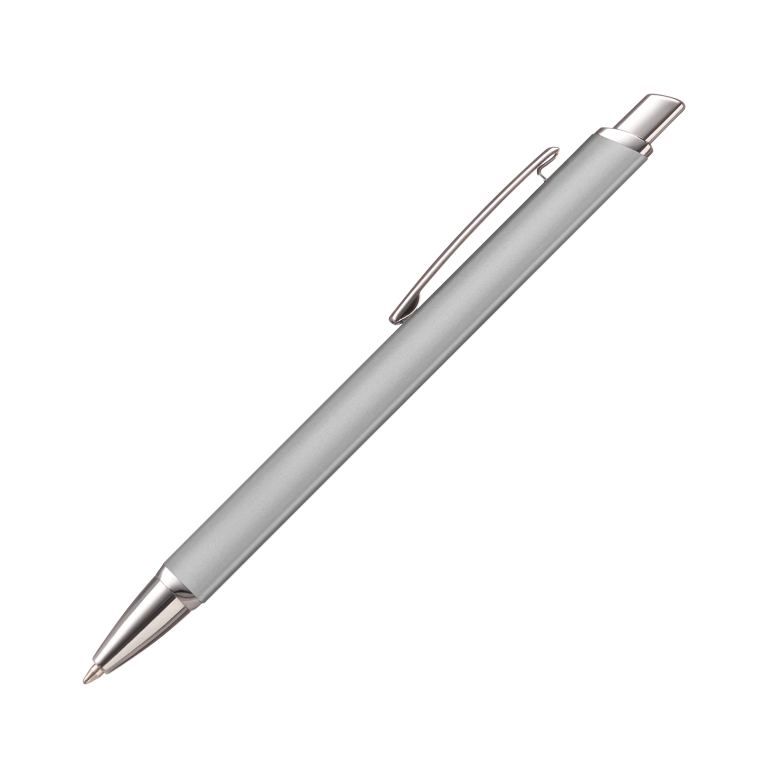 Шариковая ручка Пента (Penta), серебро, серебряный