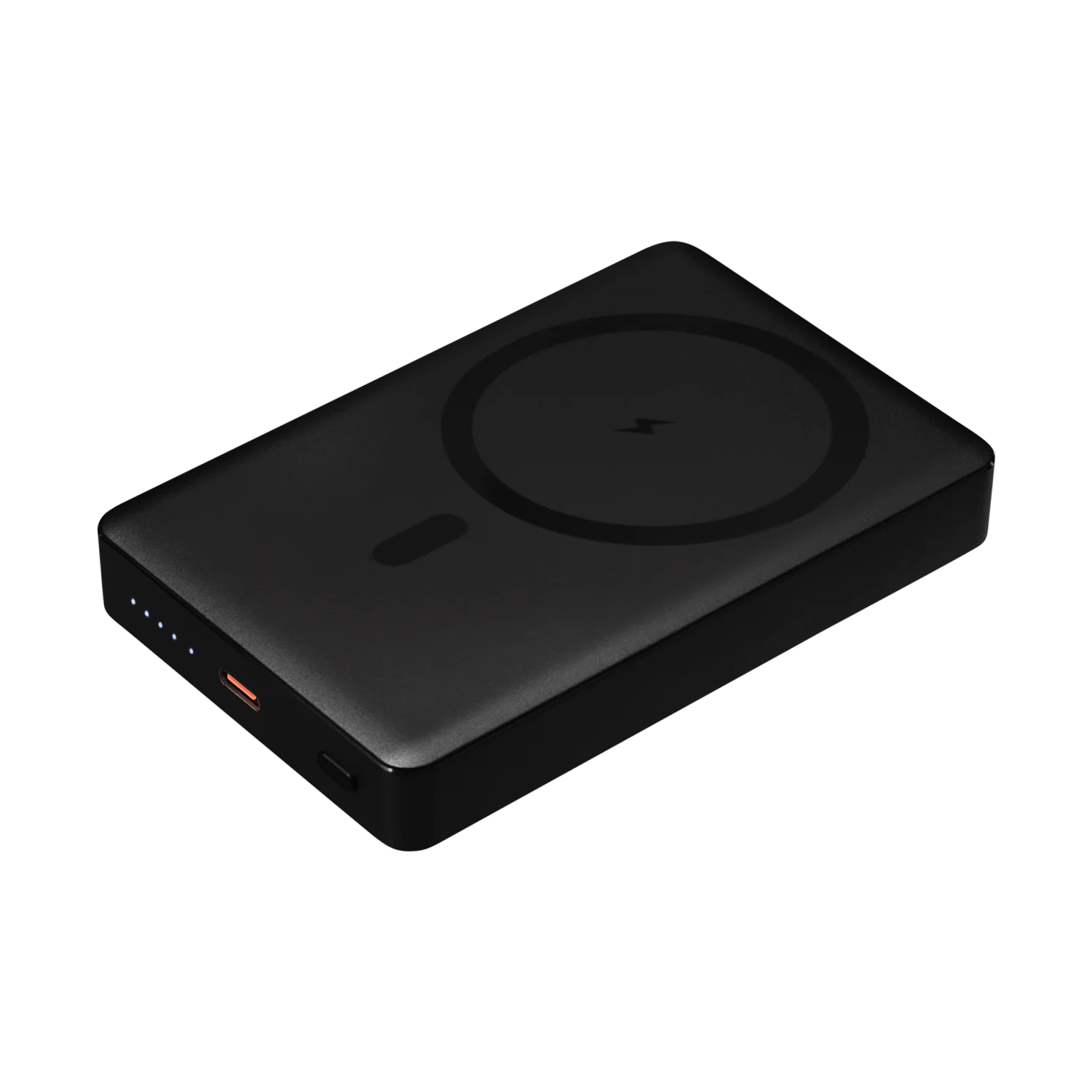 Внешний аккумулятор Атлантис Плюс PD (Atlantis PD Plus) 10000mAh с функцией беспроводной зарядки 15W, черный